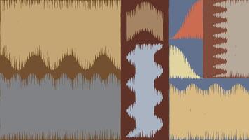 Crafted hand drawn wood carving curve shape abstract wave background, tribal and ethnic folk engraving, brush line, weaving texture surface, simple and cute graphic for fabric, carpet, stationary vector
