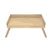 Illustration of Breakfast tray vector