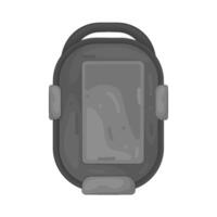 Illustration of step counter vector