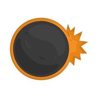 Illustration of eclipse vector