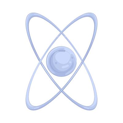 Illustration of quantum particle