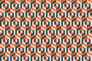 Abstract geometric pattern background, abstract seamless background, with vintage vector