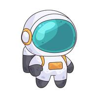 illustration of a astronaut vector