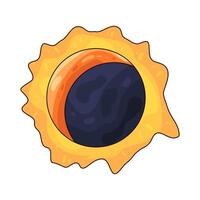 illustration of eclipse vector