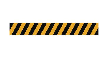caution yellow stripe warning safety design template vector