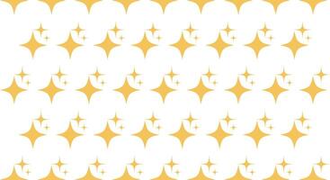sparkle yellow pattern background design template vector