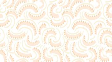 Contemporary pastel seamless pattern with abstract organic shapes. Unique irregular semicircular forms print. Simple background ornament. hand drawn sketch vector