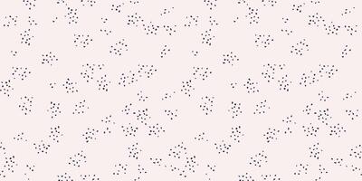 Black and white Polka dots ornament. Plain minimalist seamless pattern with abstract shape random dots, spots, drops snowflakes. hand drawn sketch. vector