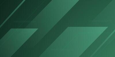 Abstract 3D background with green color background geometric papercut triangle shapes pattern. vector