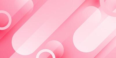 Abstract 3D colorful bright pink dynamic background. Beautiful design background. vector