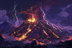 Volcano by joshua klein photo