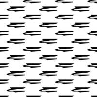 Seamless pattern with pencil brushstrokes in abstract shapes on white background. illustration vector