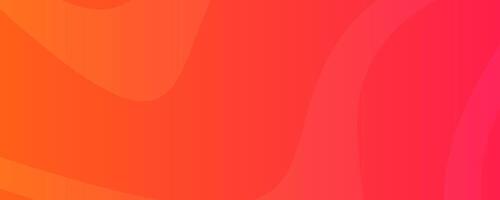 Modern orange gradient backgrounds with wave lines. Header banner. Bright geometric abstract presentation backdrops. illustration vector