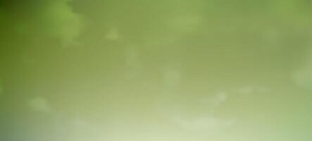 Modern green gradient backgrounds with clouds. Header banner. Bright abstract presentation backdrop. illustration vector