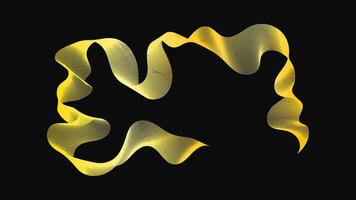 Abstract backdrop with luxury waves on dark background. Modern technology background, wave design. illustration vector