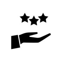 Star rating icon. Feedback, review, feedback symbol. UI UX GUI design element vector