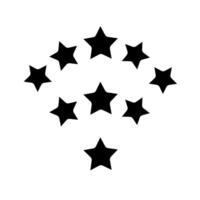 Stars icon. Star illustration sign. Graph symbol for your web site design, logo, app, UI. vector
