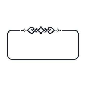 frame for your text. Template for your design. illustration. vector