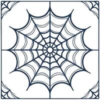 Abstract digital matrix seamless design with interconnected data streams and modular tile grids highlighted by isolated whitebalance Clean vector