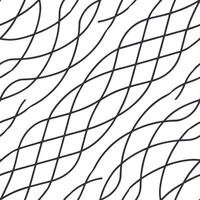 Abstract seamless pattern featuring holographic waves and grids creating a futuristic interface with a sense of depth and motion Clean vector