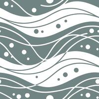Abstract wave lines with bokeh effect representing data flow and business communication Clean vector