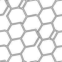 Apply symmetrical hex grids integrate sleek polygons highlight futuristic shapes with crisp white balance for modern tile synergy Clean vector