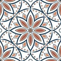 Amplify cultural art incorporate mudcloth boho flair develop symmetrical pattern with ornamental geometry Clean vector