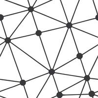 Arrange minimalistic code lines on a repeating cyber grid isolating white zones to spotlight futuristic nodes Clean vector