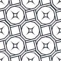 Artistic seamless pattern of techno geometrics with interwoven angular motifs forming a continuous tiled design with pristine isolated whitebalance Clean vector