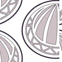 Assemble elliptical layered discs highlight pastel glow edges isolate pristine white gaps perfect futuristic multi layer tile arrangement Clean vector