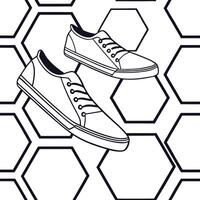Blend stacked techno stripes with geometric segments preserving white accent sections maximizing futuristic brand aesthetics Clean vector