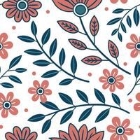 Bohemian seamless tile pattern with eclectic floral motifs and rich vibrant colors perfect for creative spaces Clean Set 2 vector
