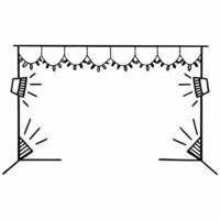 Bokeh Party Background Clean vector