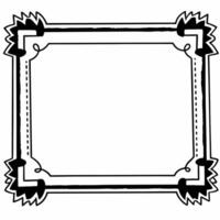 Clean Border Frame with Coupon Ticket and Retail Tag Clean vector