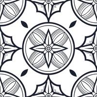 Combine ethnic jewelry elements with a symmetrical tile layout showcasing bold textures and metallic accents for modern spaces Clean vector