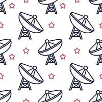 Compose seamless tile patterns weaving cosmic rover tracks beam lines subtle neon contrasts and pure white separation for a modern space aesthetic Clean vector