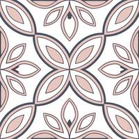 Conceive patterned tile set fusing ephemeral tribal elements mirrored lines moderate color use pristine white areas Clean vector