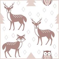 Create a seamless tile pattern based on Indian block printing techniques focusing on floral motifs and vibrant colors Clean Set 2 vector