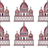 Create bold seamless patterns featuring cultural heritage artifacts and isolated white space to generate striking tile designs for digital media Clean vector