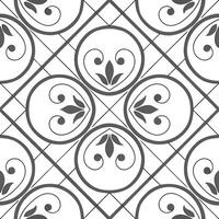 Create elegant seamless pattern with vintage frame borders filigree tile elements white balance high resolution graphics Clean vector