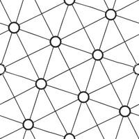 Create minimalistic seamless cyber tile with structured wireframe grids high contrast white zones and digital pulses Clean vector