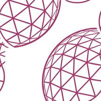 Create seamless holographic tessellation blending geometric spheres glossy color shifts and stark white balance for bold futuristic surfaces Clean vector