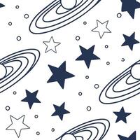 Create seamless sci fi tile patterns with galactic lines minimal colors and white isolation for hi tech corporate identity or promotional materials Clean vector