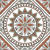 Create seamless tile patterns inspired by South American textiles featuring tribal motifs and natural earth tones Clean Set 10 vector