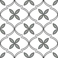 Create seamless tile patterns with a blend of traditional color gradients soft textures and white space for serene interior designs Clean vector