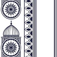Curate seamless ethnic border patterns with symbolic cultural elements and isolated white backgrounds ideal for upscale product packaging and digital branding Clean vector