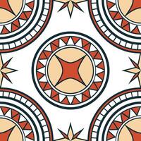 Curate seamless ethnic tile patterns using bold illustrations and tribal designs ideal for high end branding and cultural marketing Clean vector