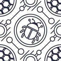 Design a seamless tile pattern featuring Oceanic fauna such as sea turtles dolphins and whales with flowing organic lines and aquatic colors Clean Set 2 vector