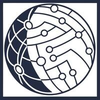 Design seamless digital network tile featuring interconnected data nodes abstract circuits and white balanced clarity Clean vector
