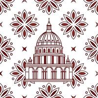 Design seamless ethnic tile patterns using local artwork featuring intricate borders and isolated white backgrounds for professional use Clean Set 3 vector